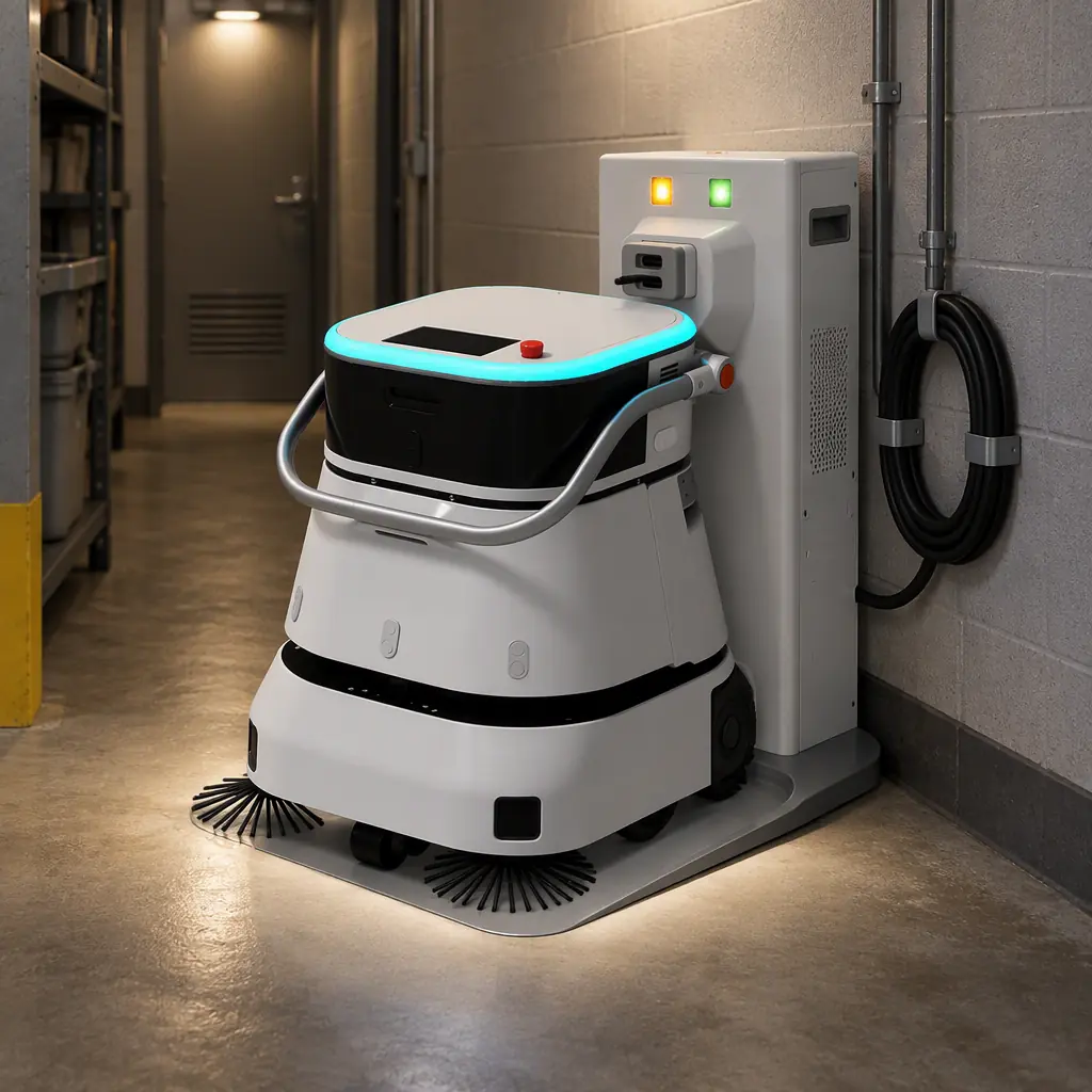 Service Robot Electricity Cost — What a Fleet Actually Draws, and How to Size the Supply