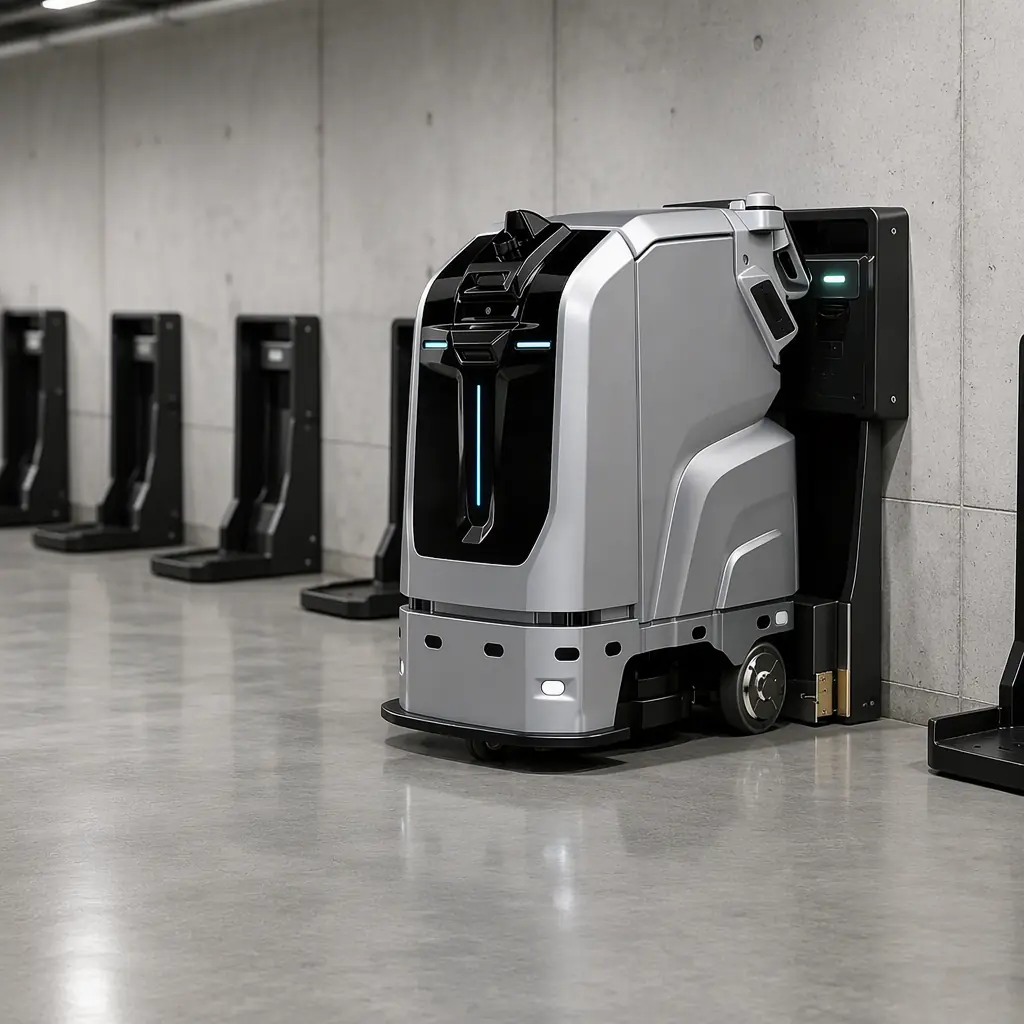 Service Robot Fleet Charging Infrastructure & Power Planning — A 20-Unit Worked Example
