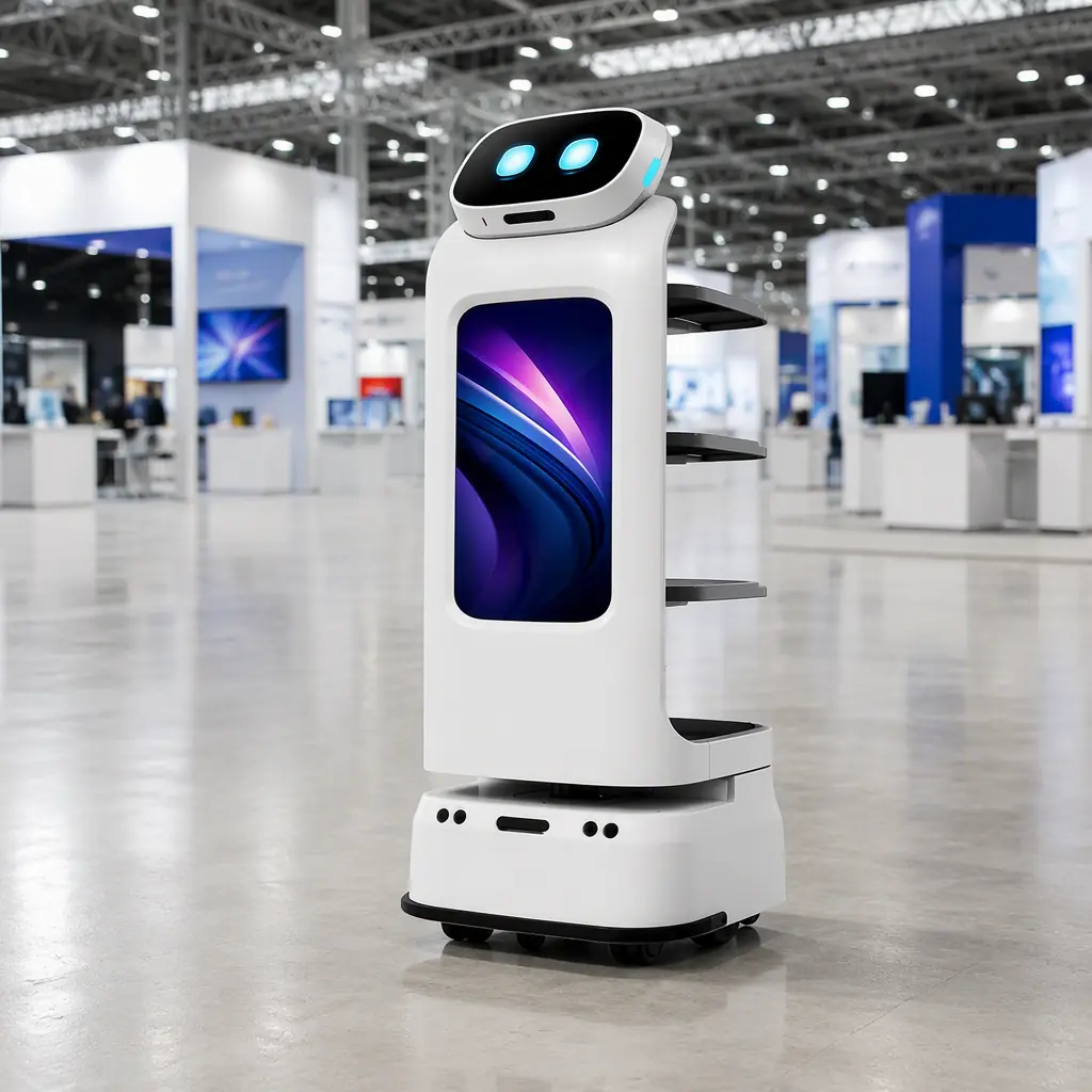 Service Robots for Convention Centers & Exhibition Halls — Staffing the 50,000 m² Show Floor