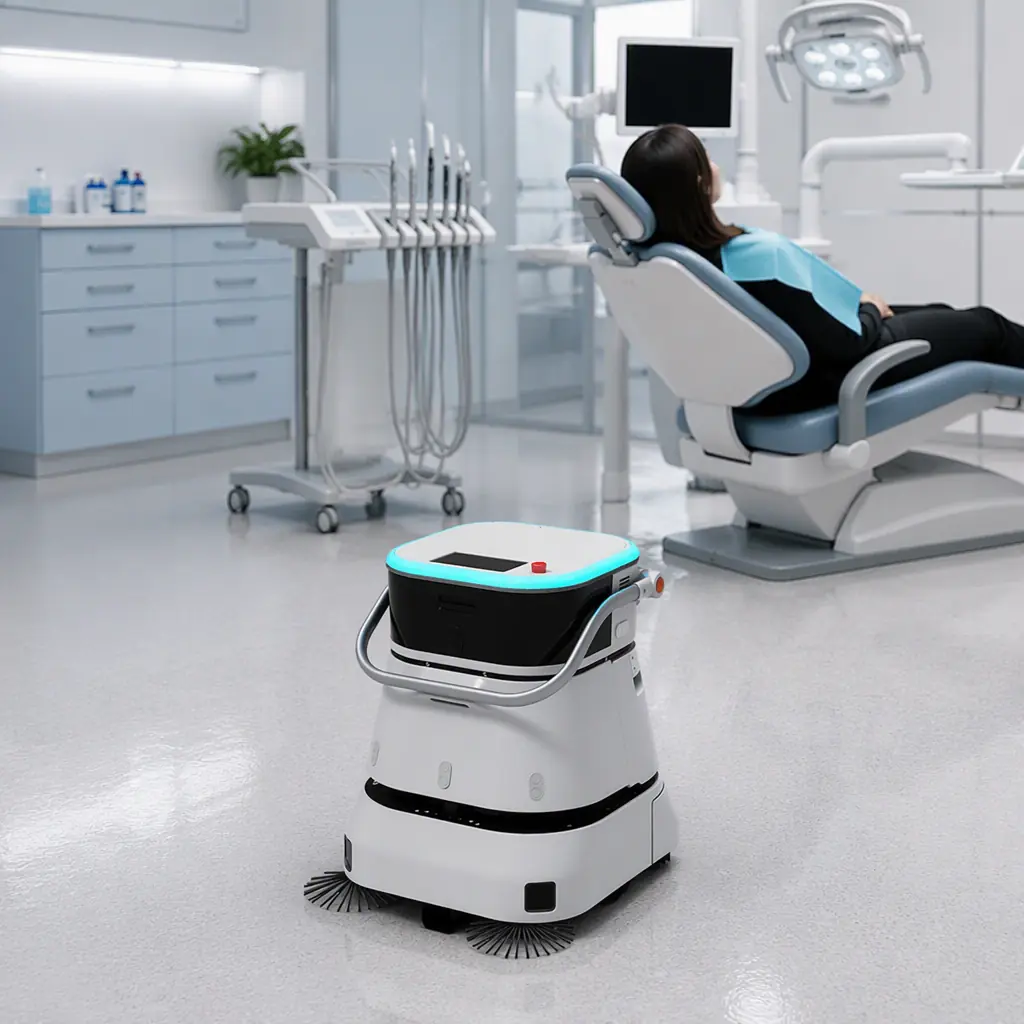 Service Robots for Dental Clinics & Dental Labs — Operatory Cleaning and Clinical Floor Care in 2026