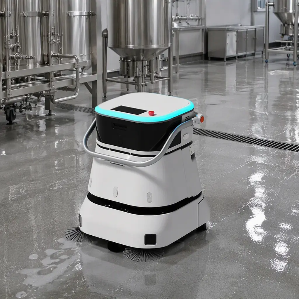 Service Robots for Food & Beverage Manufacturing Plants — Sanitation and Material Transport in 2026