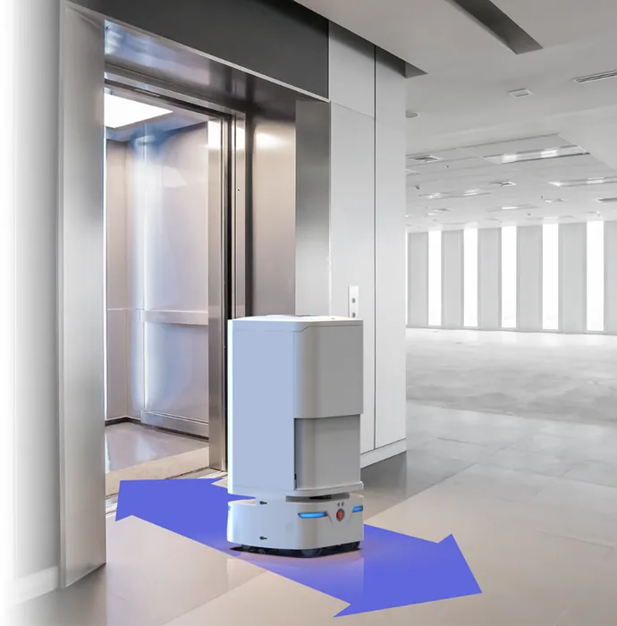 AOMAN DOUBLE Hotel Transport Robot